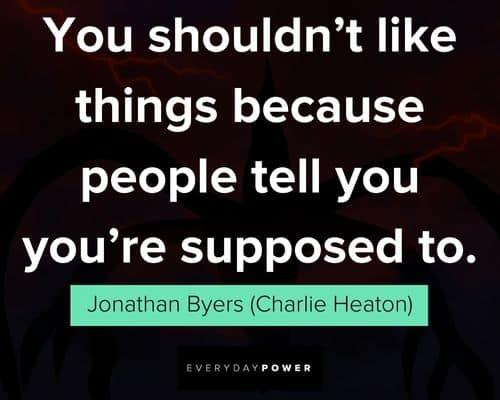 Special Stranger Things quotes