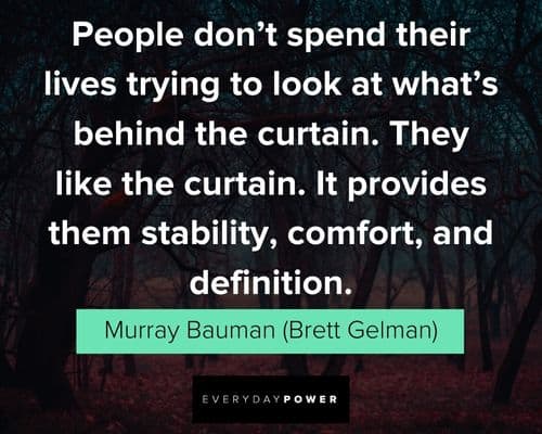 Stranger Things quotes about sability, comfor and definition
