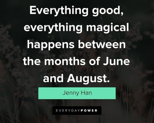 Unique summer quotes
