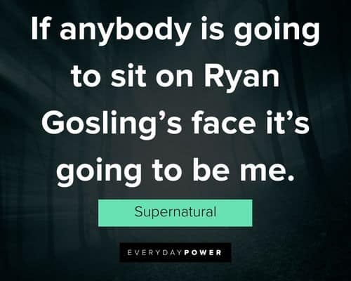 Funny Supernatural Quotes