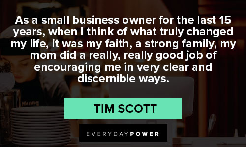 More support small business quotes
