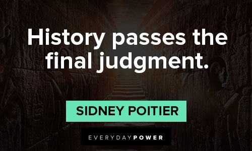 Powerful Sidney Poitier quotes
