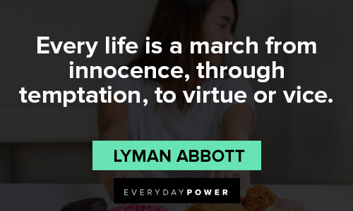 temptation quotes about life