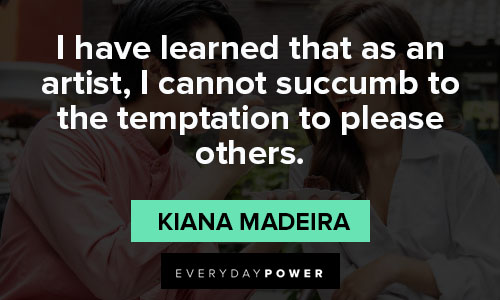 temptation quotes on I have learned that as an artist