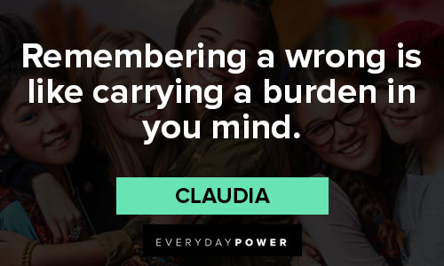 The Babysitters Club quotes from Claudia