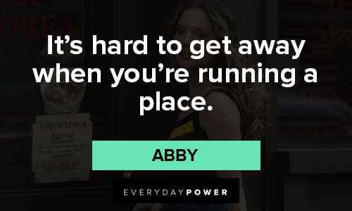 The Deuce quotes from Abby