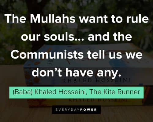 Appreciation The Kite Runner quotes