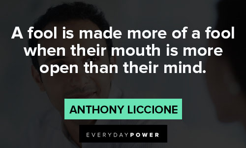 think before you speak quotes from Anthony