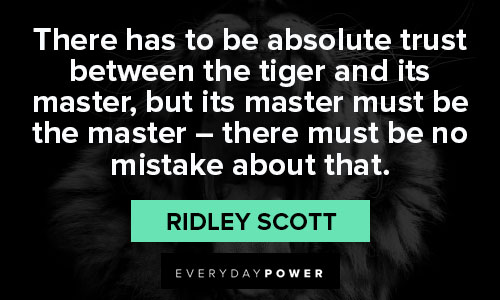 More tiger quotes