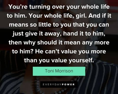 More toni morrison quotes