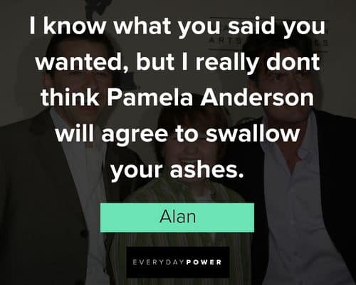Wise Two and a Half Men quotes