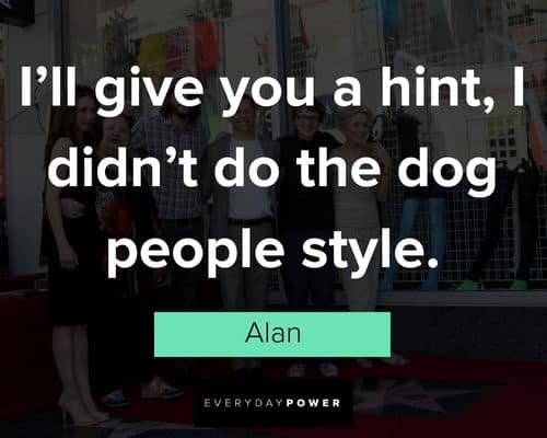 Two and a Half Men quotes about people style