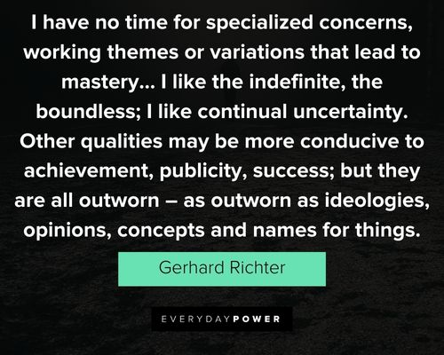 More uncertainty quotes