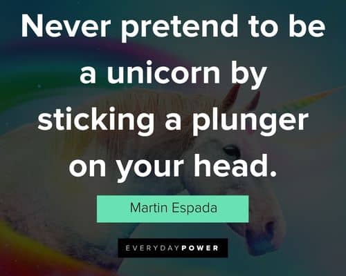 Random unicorn quotes