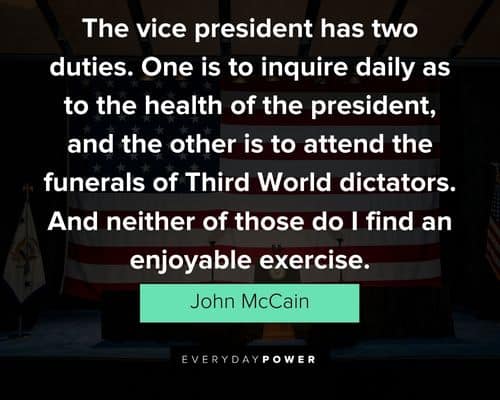 Vice president quotes about their role
