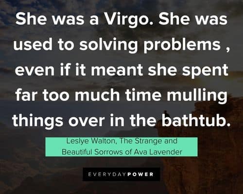 Virgo quotes from books