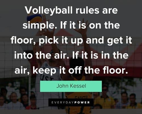 Volleyball Quotes To Serve Hard and Win