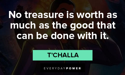 What If…? quotes from T’Challa