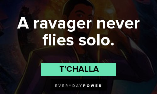 What If…? quotes about a ravager never flies solo