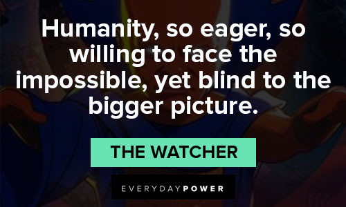 What If…? quotes about humannity