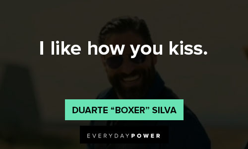 White Line quotes about I like how you kiss