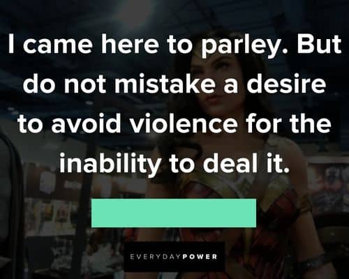 Wonder Woman quotes for Instagram