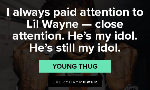 Young Thug quotes for Instagram
