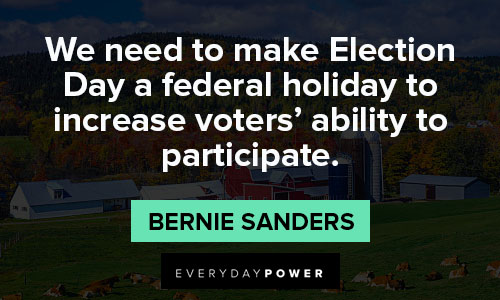 Bernie Sanders quotes on education and democracy