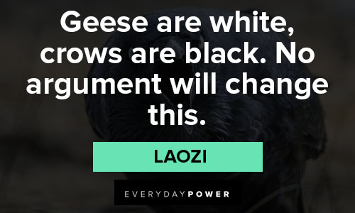 Classic crow quotes