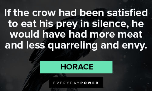 crow quotes to helping others