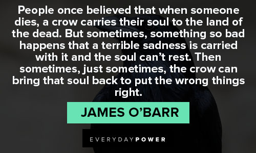 crow quotes Meaningful