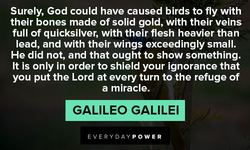 Galileo Galilei quotes about God