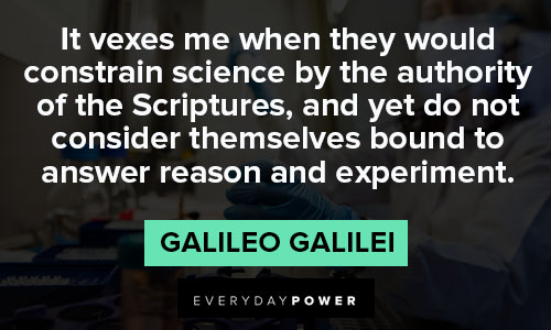 Galileo Galilei quotes and saying