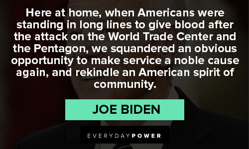 Joe Biden quotes that will encourage you