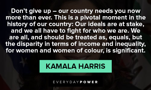 Wise kamala harris quotes