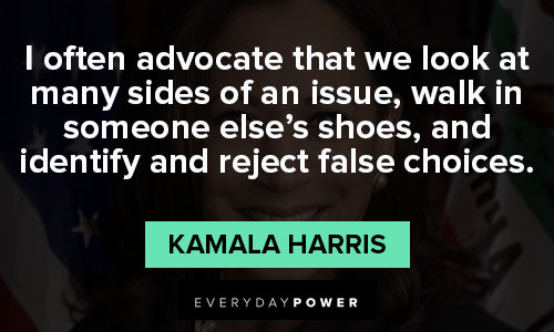 Random kamala harris quotes