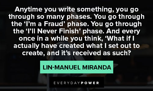 Meaningful Lin-Manuel Miranda quotes