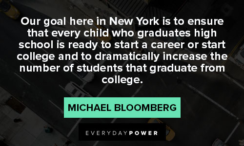 Michael Bloomberg quotes to inspire you