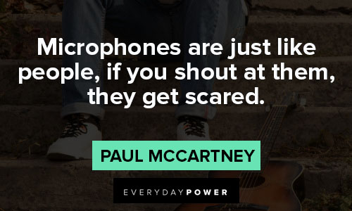 Top Paul McCartney quotes
