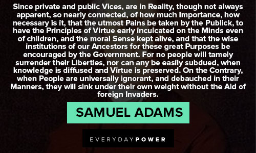 Freedom Samuel Adams quotes