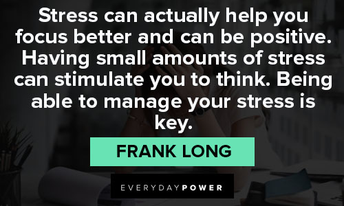 stress quotes and sayings