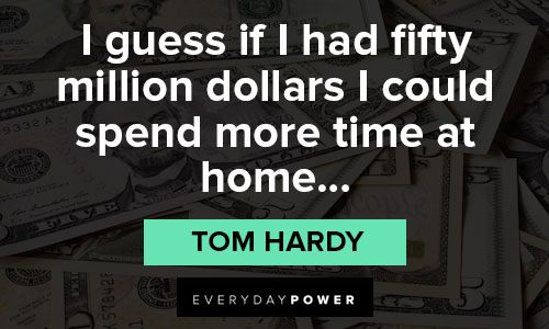 Tom Hardy quotes about finding happiness