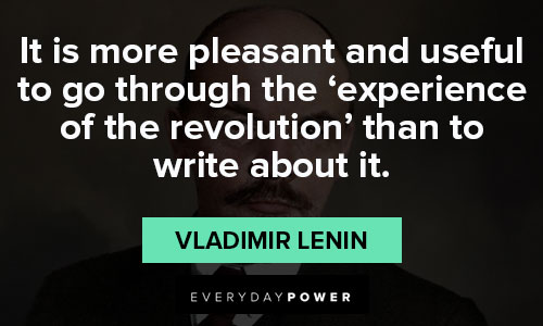 Motivational Vladimir Lenin quotes